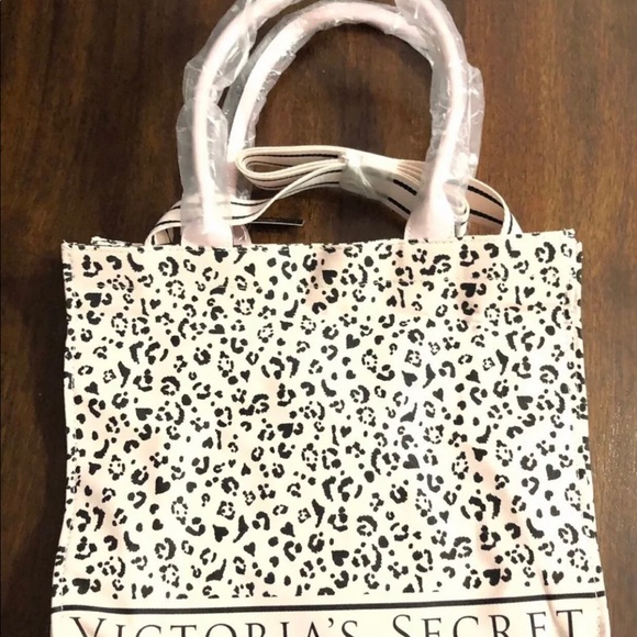 Victoria secret crossbody handbag tote pink leopard - Picture 2 of 3